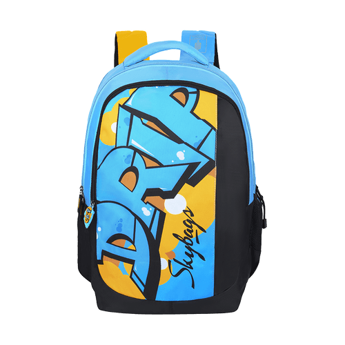 Skybags Squad Pro 04 "School Backpack Sky Blue"