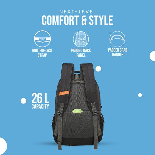 Skybags Fox Business Pro "Laptop Backpack (H) Grey"