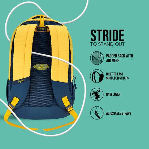 Skybags Strider Pro 05 "Laptop Backpack (H) Ylw"