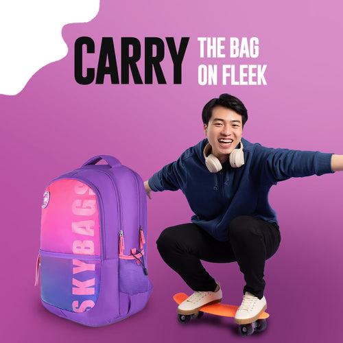 Skybags Squad Plus 04 "School Backpack Purple"