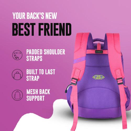 Skybags Squad Plus 04 "School Backpack Purple"