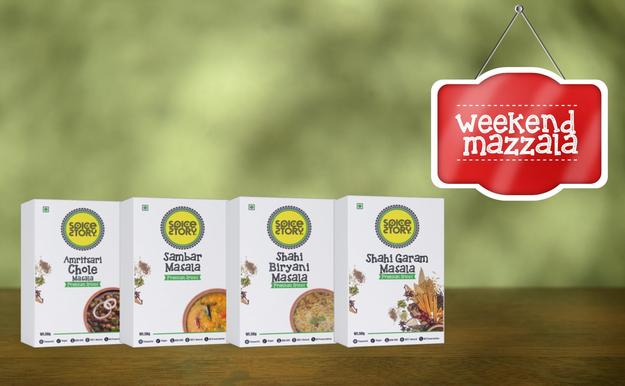 Spice Story Weekend Mazzala Combo- Pack of 4