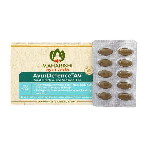 AyurDefence-AV For Viral Infections & Seasonal Flu  (20 tablets Pack)