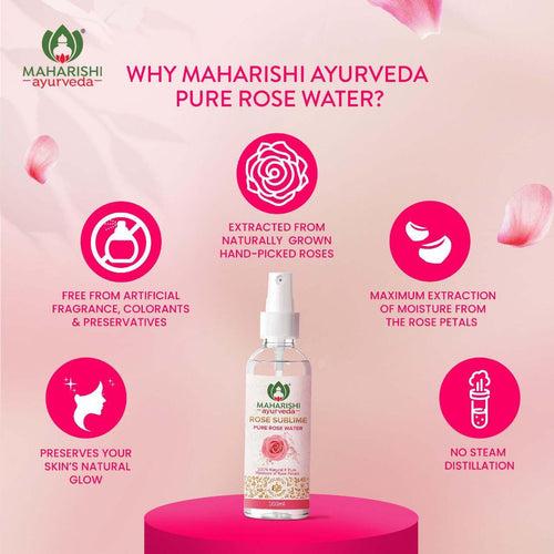 Pure Rose Water - Preserves Your Skin Natural Glow - 100 ml