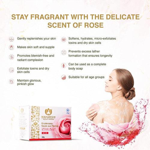 Rose Soap - 100 gram Bar