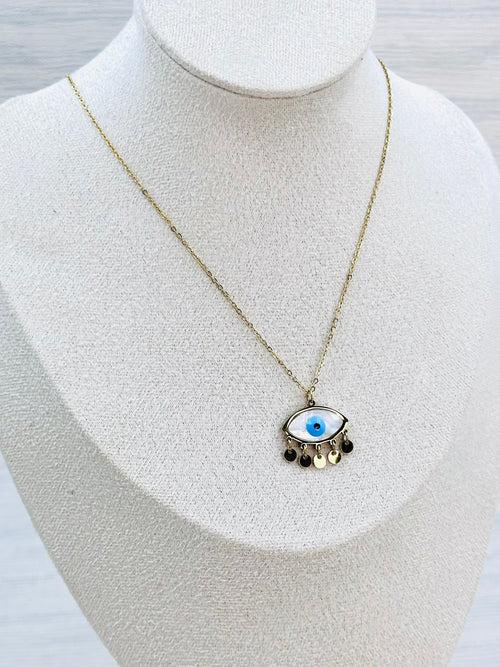 Protection From Evil Eye - Earth Pendant