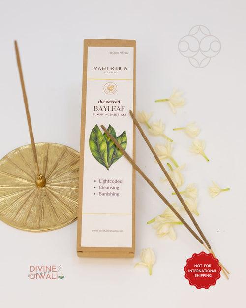 Light-Coded Bay Leaf Luxury Incense Sticks