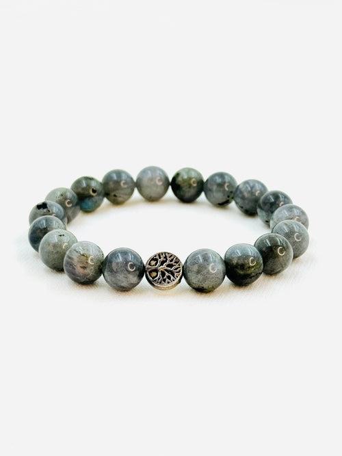 Light-Coded Self-Belief Labradorite Bracelet