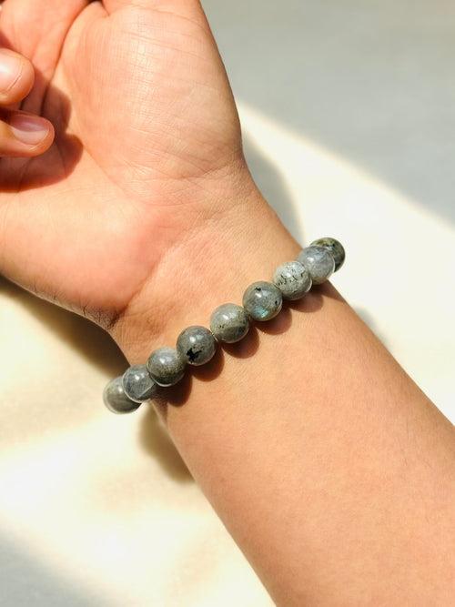 Light-Coded Self-Belief Labradorite Bracelet