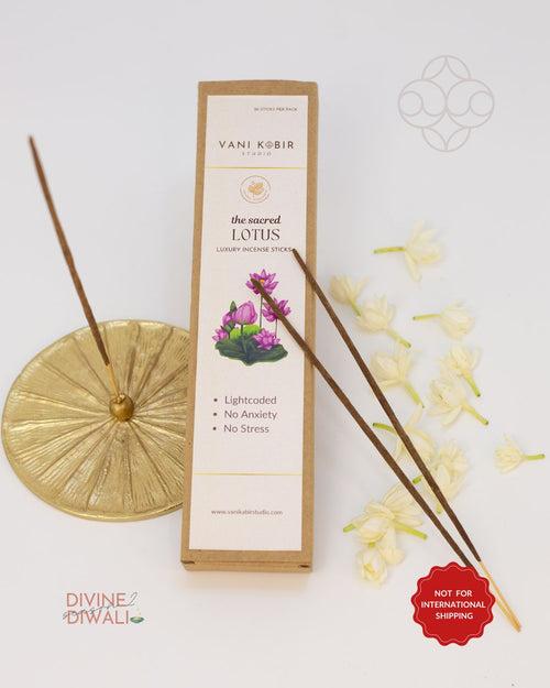 Light-Coded Lotus Luxury Incense Sticks