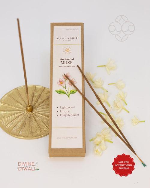 Light-Coded Musk Luxury Incense Sticks