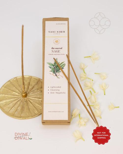 Light-Coded Sage Luxury Incense Sticks