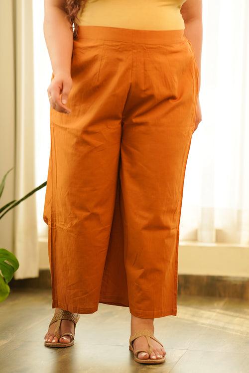 Solid Windsor Tan Culottes