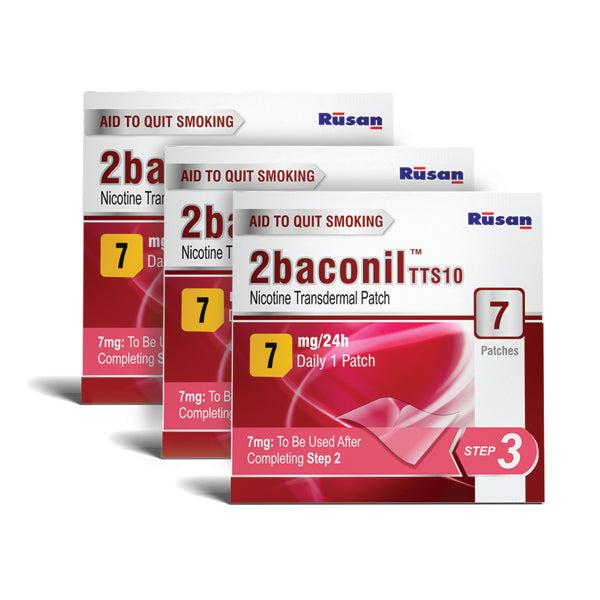 2baconil Nicotine Patch 7mg <br> (Pack of 3)