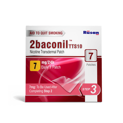 2baconil Nicotine Patch (14mg, 07mg and 07mg)