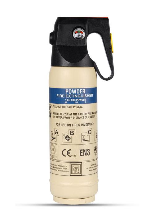 Ceasefire ABC Powder MAP 90 Based Fire Extinguisher (1KG)- 4 Colors