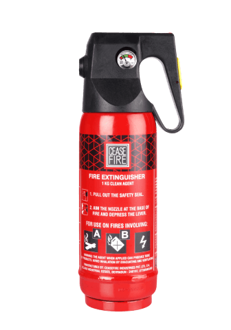 Ceasefire Fluroketone Clean Agent Based Portable Extinguishers (1 Kg)