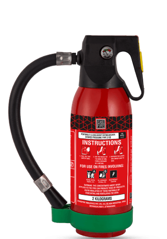 Ceasefire Fluoroketone (fk) Clean Agent Based Portable Fire Extinguishers