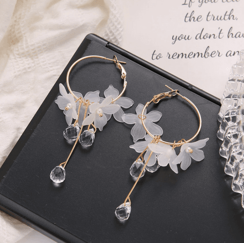 Flower Dangle Earrings