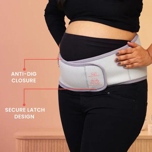 2-in-1 Belly Wrap : Pregnancy Support Belt By Quilt Comfort