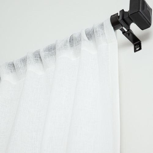 Cotton Blend Sheer Curtain