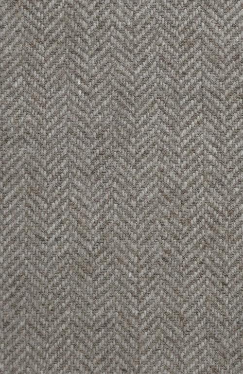 Herringbone Wool Curtains With Grommets