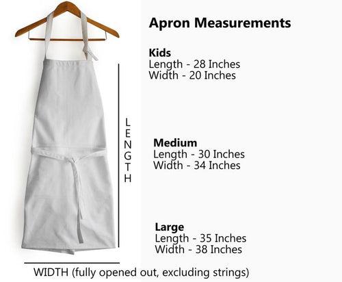 Custom Cooking Apron For Women With Leather Straps