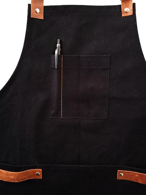 Custom Cooking Apron For Women With Leather Straps