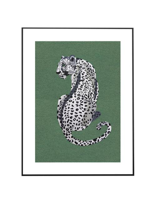 White Leopard Wall Art