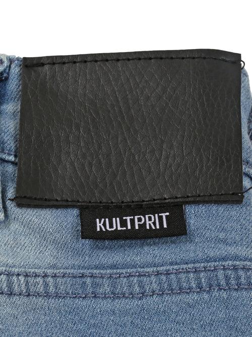 Kultprit Cargo pocket with knee belt jeans