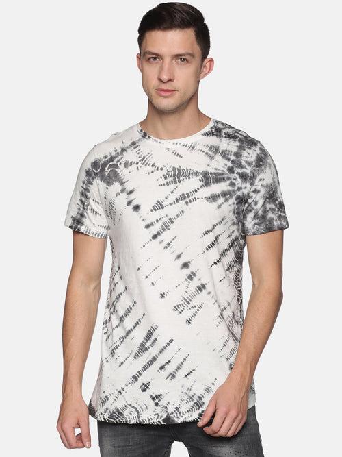 Kultprit Cotton Men Tie & Dye T-Shirt