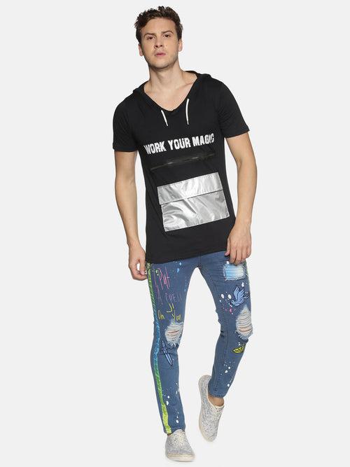 Kultprit Cotton Men Graphic Print T-Shirt