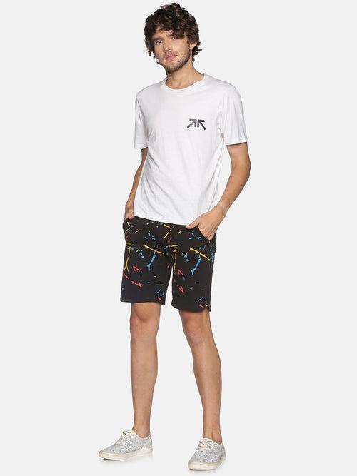 Kultprit Cotton Men All Over Printed Shorts