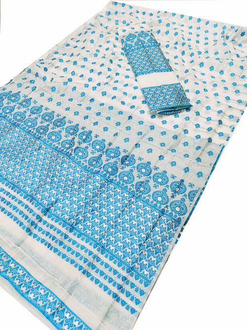 Weaving Dhaga Work AC Cotton* Mekhela Sador - Small Keri Aachal