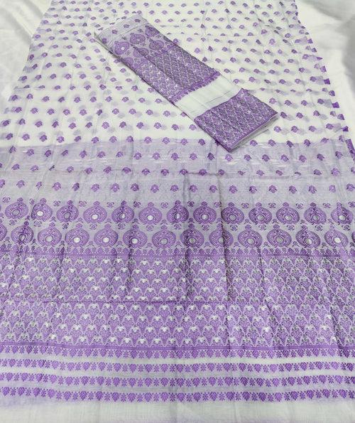 Weaving Dhaga Work AC Cotton* Mekhela Sador - Small Keri Aachal