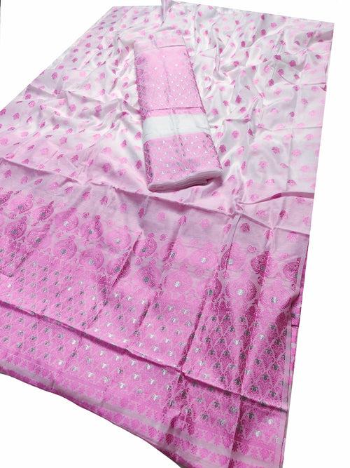 Weaving Dhaga Work AC Cotton* Mekhela Sador - Small Keri Aachal