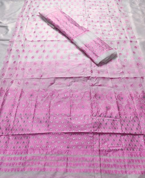 Weaving Dhaga Work AC Cotton* Mekhela Sador - Small Keri Aachal