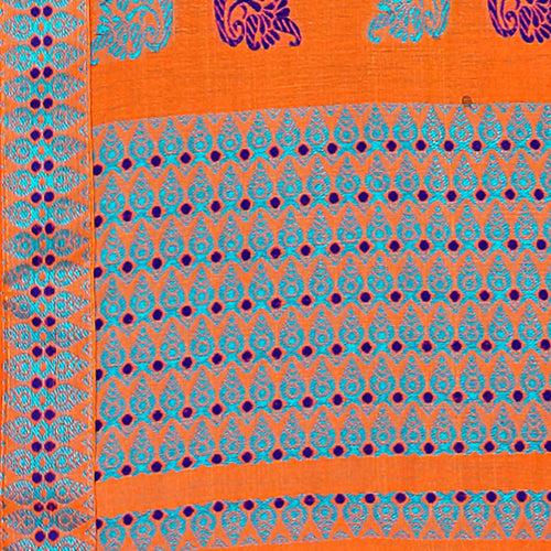 Weaving Two-Dhaga Work AC Cotton* Mekhela Sador