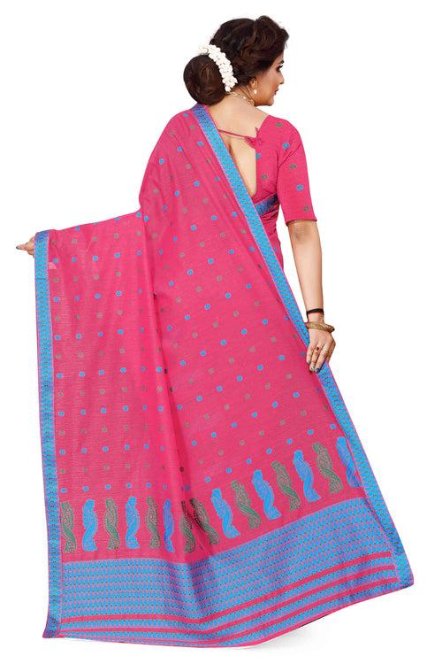 Weaving Two-Dhaga Work AC Cotton* Mekhela Sador