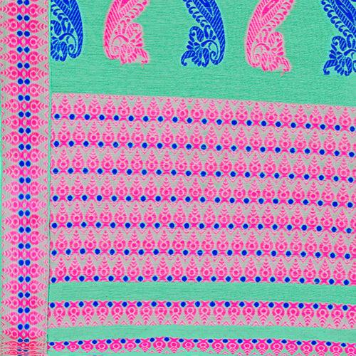 Weaving Two-Dhaga Work AC Cotton* Mekhela Sador