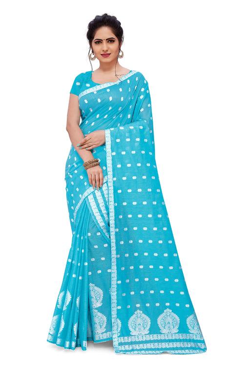 Weaving Dhaga Work AC Cotton* Mekhela Sador - King Khap