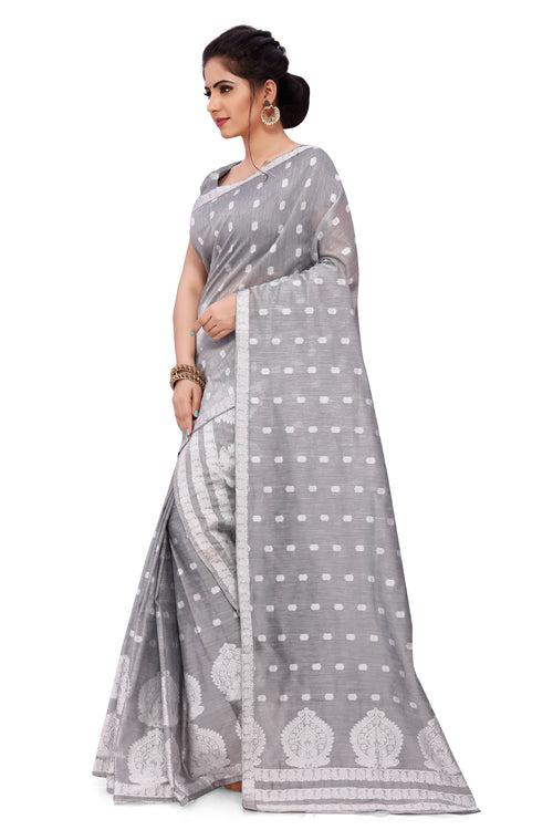 Weaving Dhaga Work AC Cotton* Mekhela Sador - King Khap