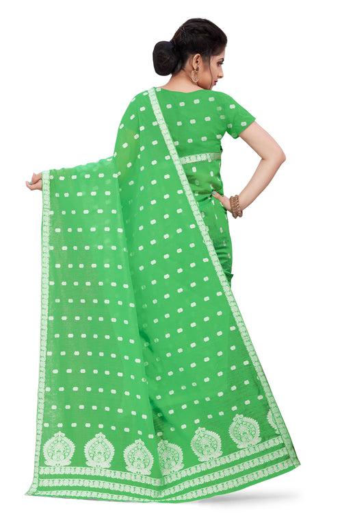 Weaving Dhaga Work AC Cotton* Mekhela Sador - King Khap