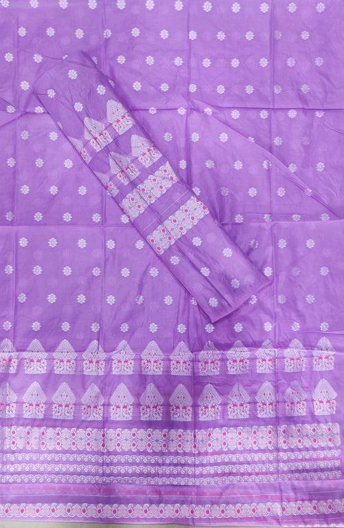 Weaving Dhaga Work AC Cotton* Mekhela Sador - Moor & Miri