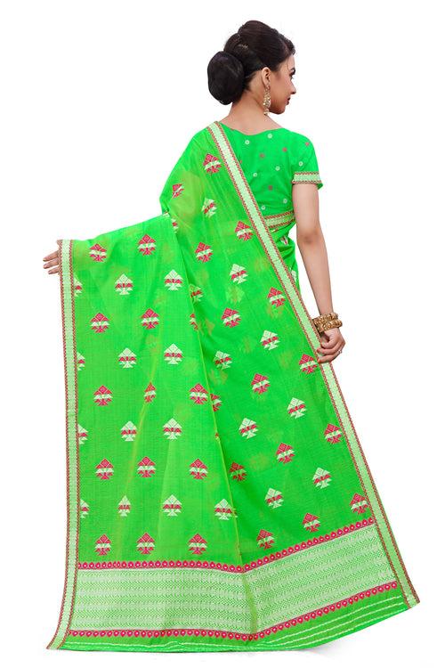 Weaving Two-Dhaga Work AC Cotton* Mekhela Sador