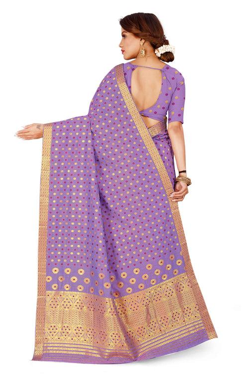 Gold Jari AC Cotton* Mekhela Chador