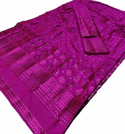 Colouring Jari Mix Set Mekhela Sador