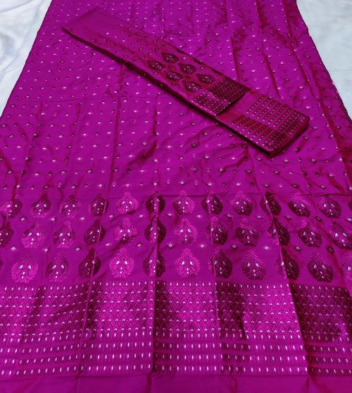 Colouring Jari Mix Set Mekhela Sador