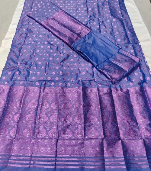 Colouring Jari Mix Set Mekhela Sador