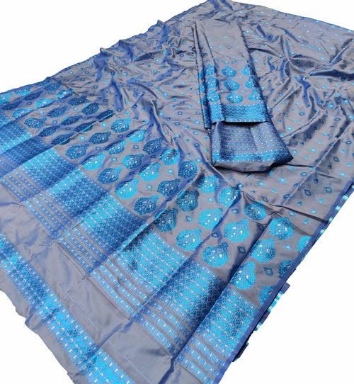 Colouring Jari Mix Set Mekhela Sador